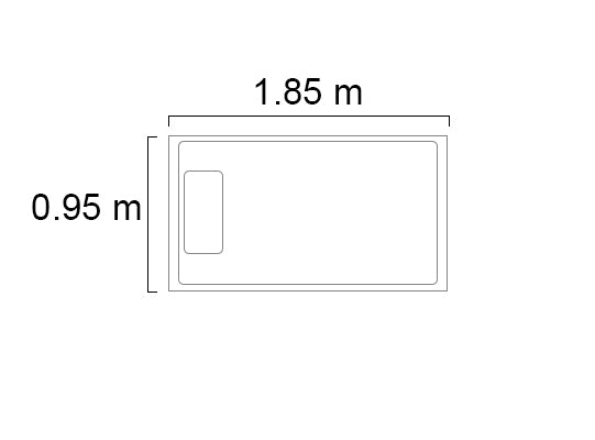 Cama 0.90 Metz Natural