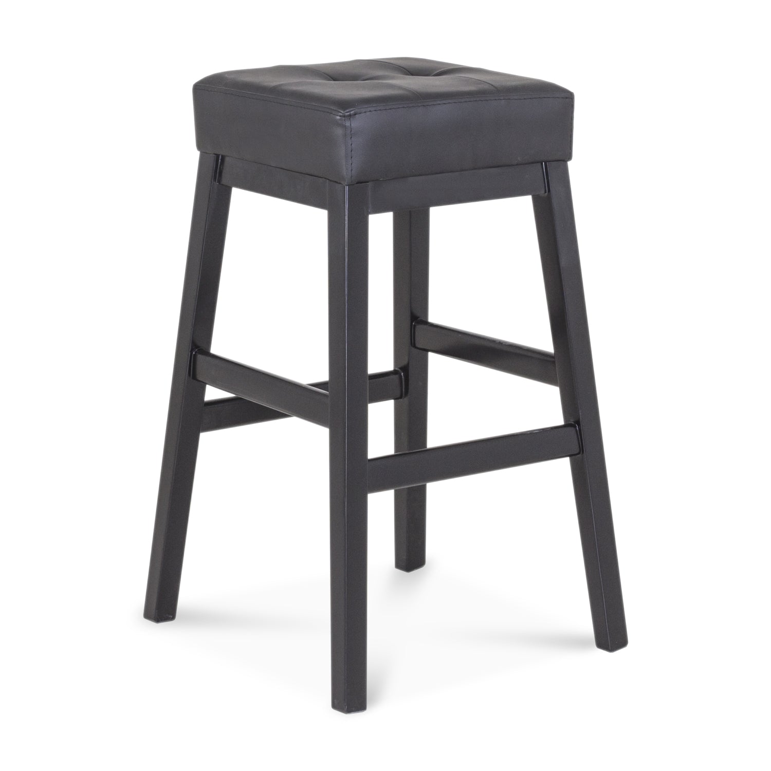 Silla Bar Kepler Eurocuero Lazio Negro