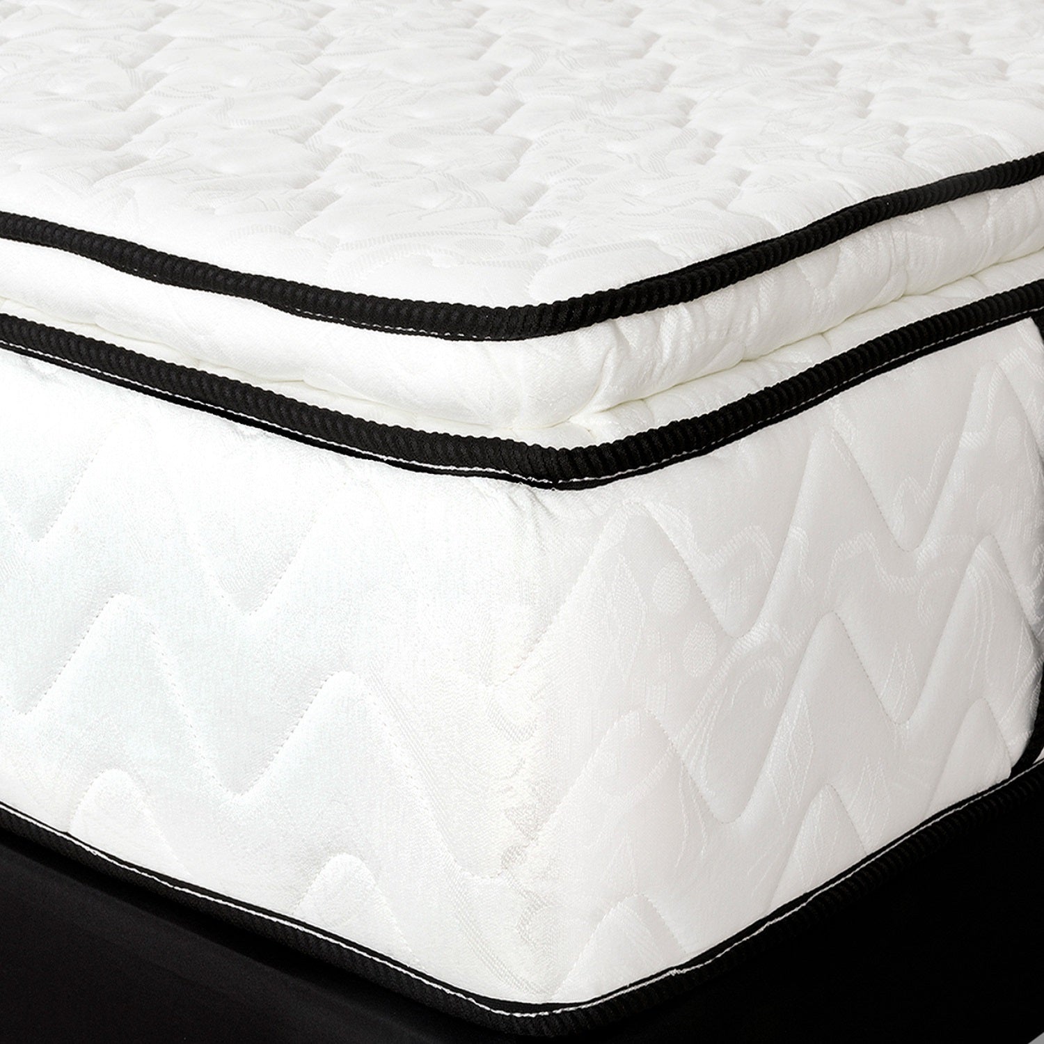 Colchon Doble Axel + Protector Doble + Almohada Zabra (Garantía 5 años)