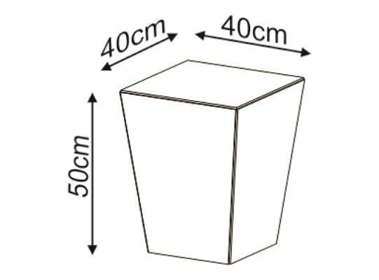 Mesa Auxiliar Alky Natural Oscuro