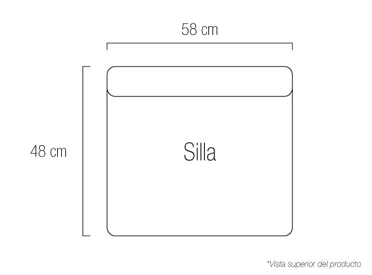 Silla Comedor Bulgary Chenille Oro, Blanco