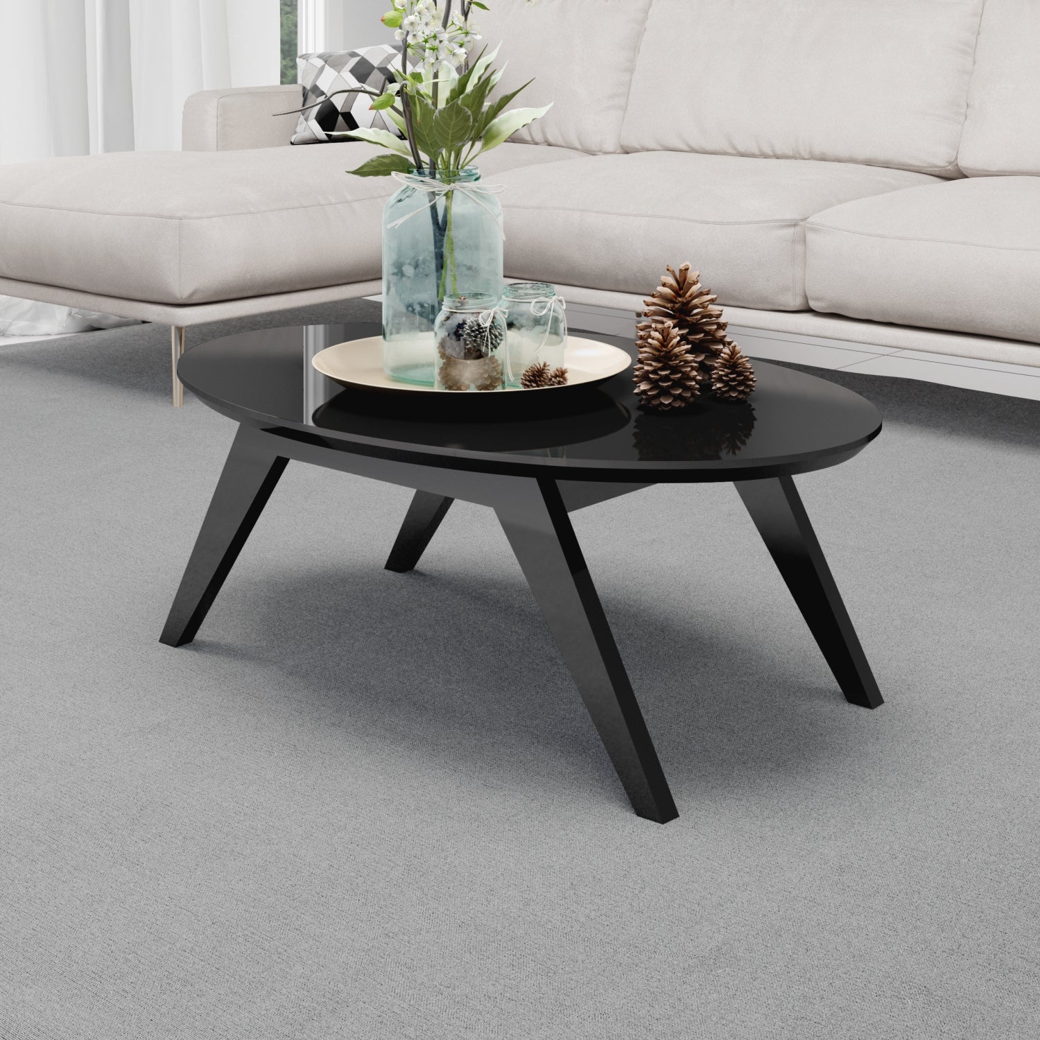 Mesa de Centro Lexus Negro