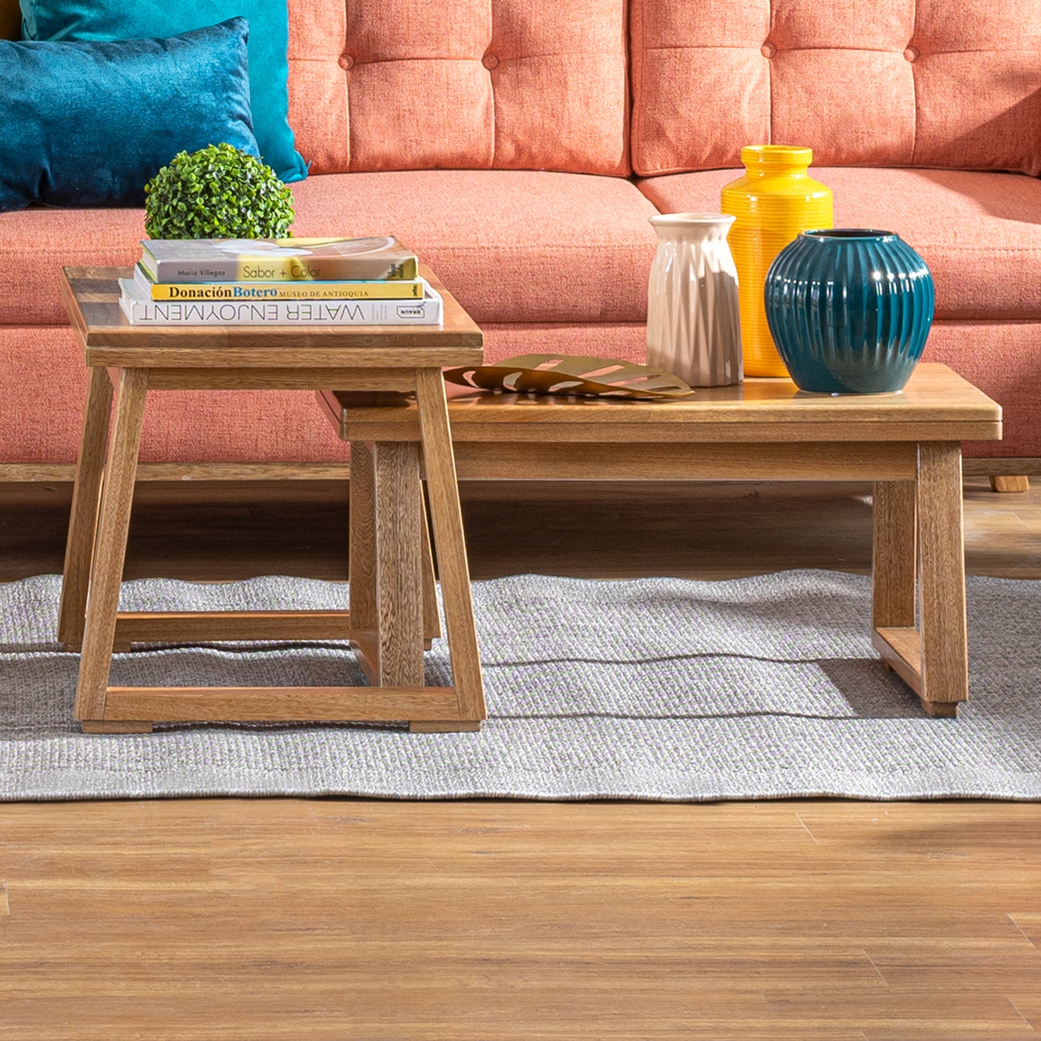 Mesa de Centro Floyd Natural Premium Poliuretano