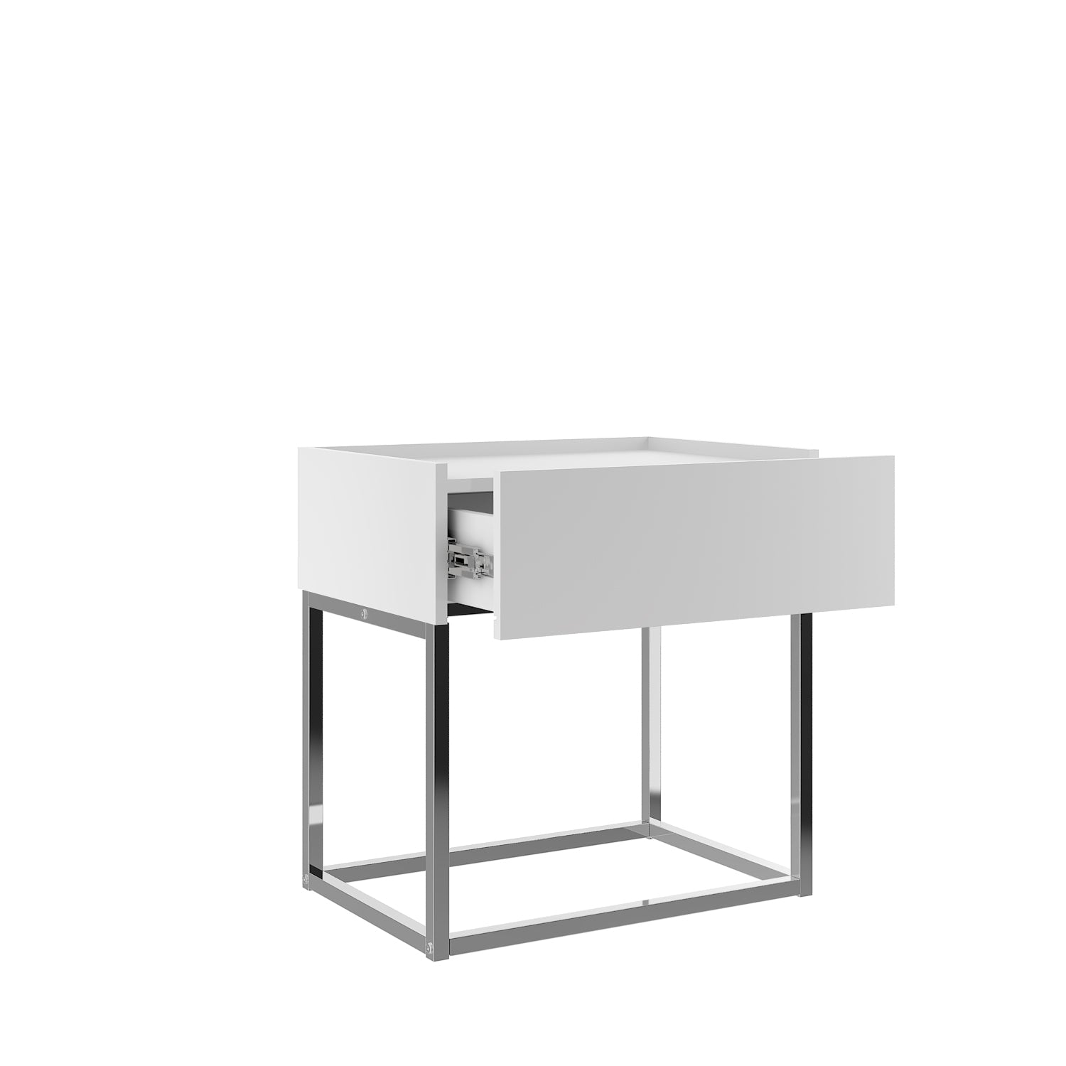 Mesa Auxiliar Calvin Blanco