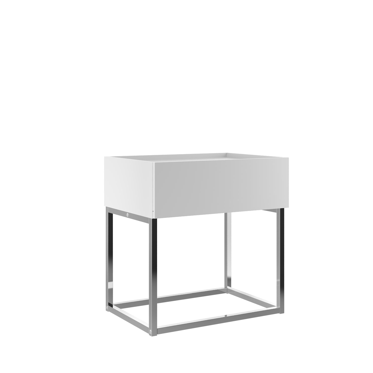 Mesa Auxiliar Calvin Blanco