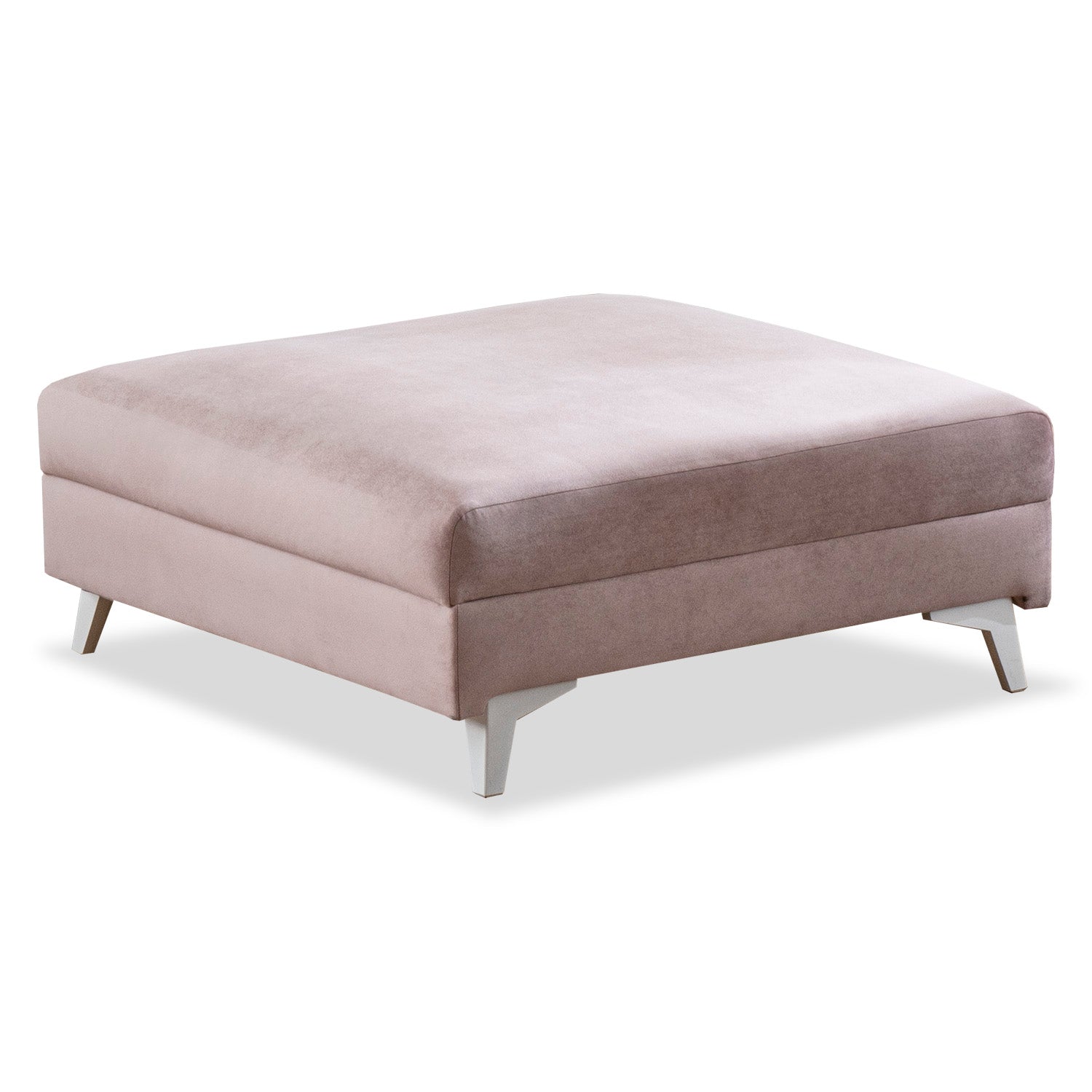 Puff Gino Chenille Rosa