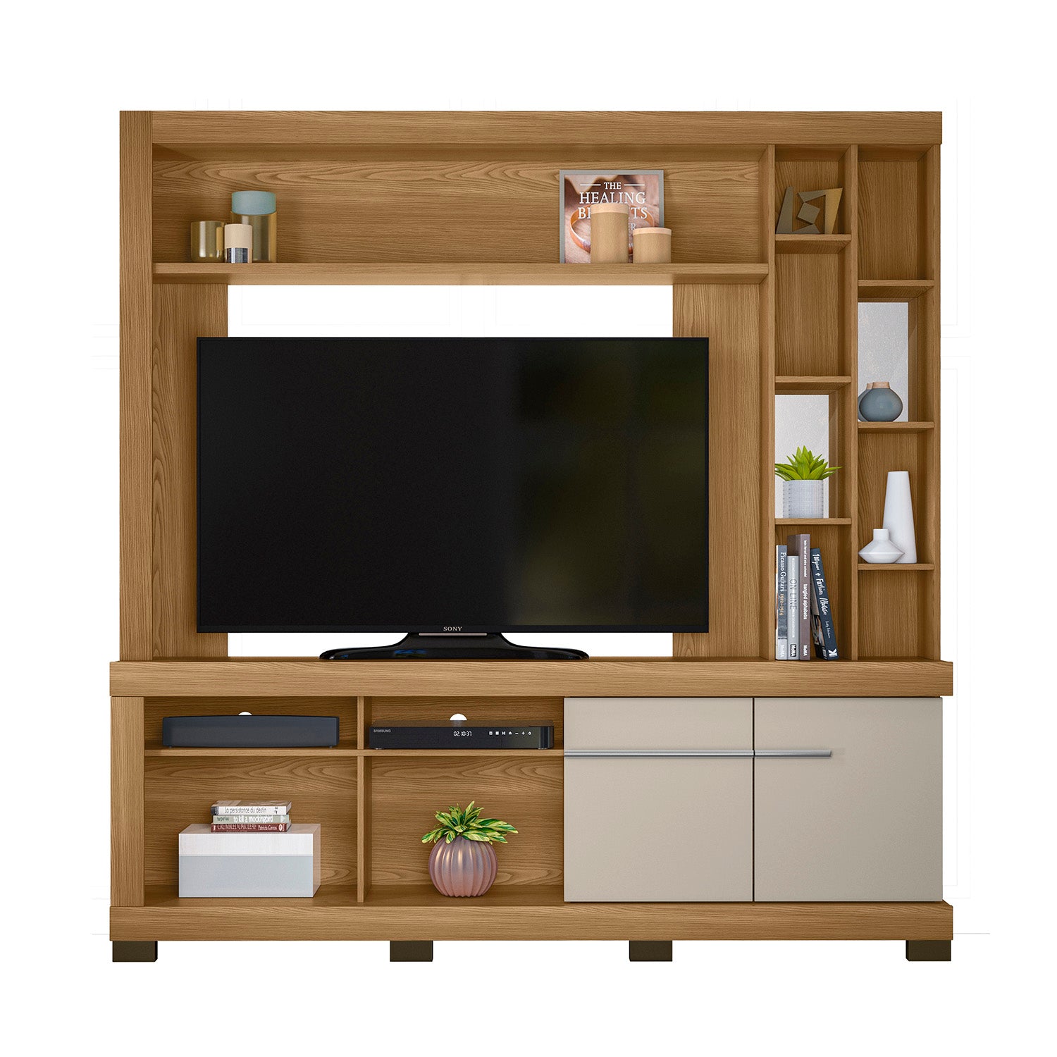 Centro de Entretenimiento Domus Natural, Off White 200X205X37