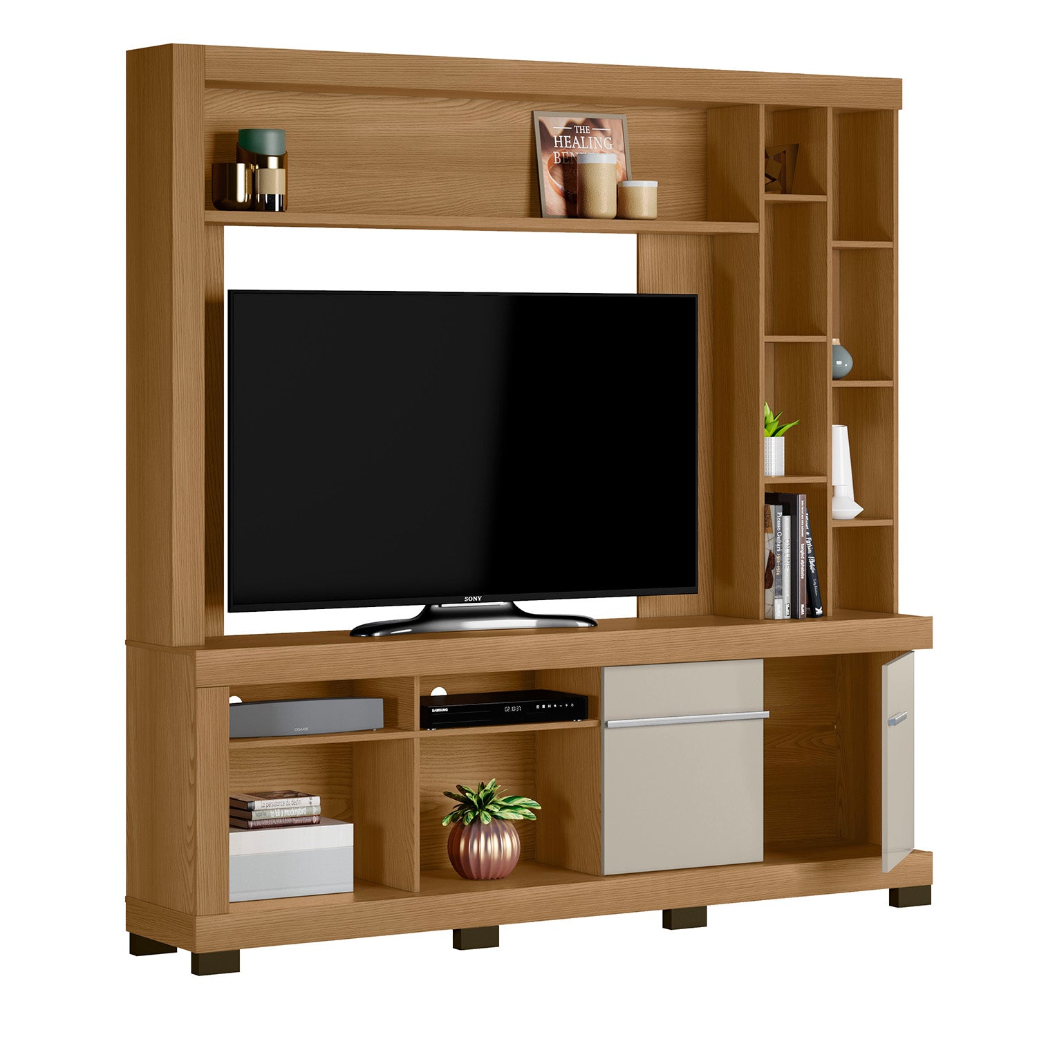 Centro de Entretenimiento Domus Natural, Off White 200X205X37