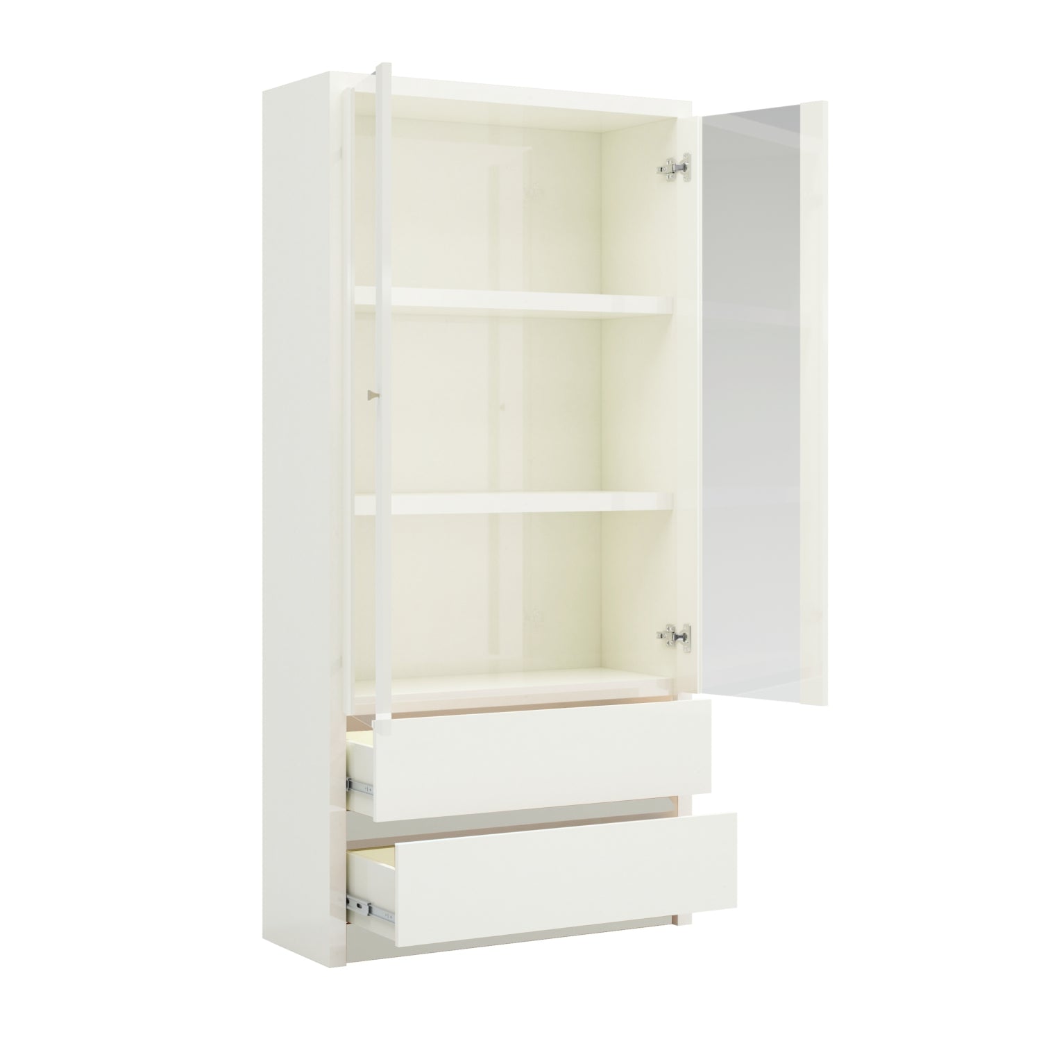 Vitrina Ilana Off White 90X183X34