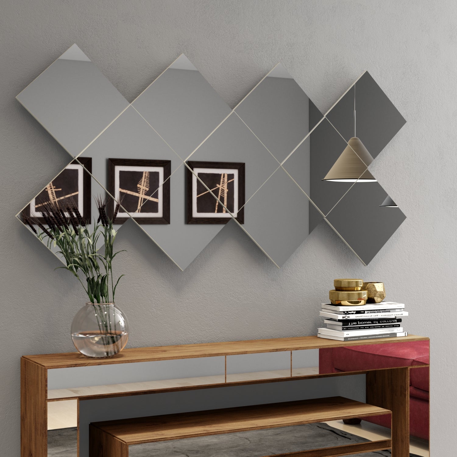 Espejo Alky Blanco Premium*