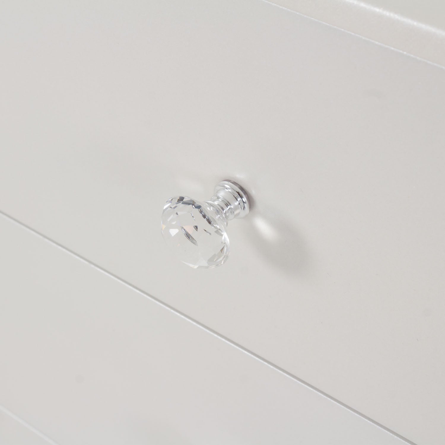 Mesa de Noche Tiana Blanco Perla