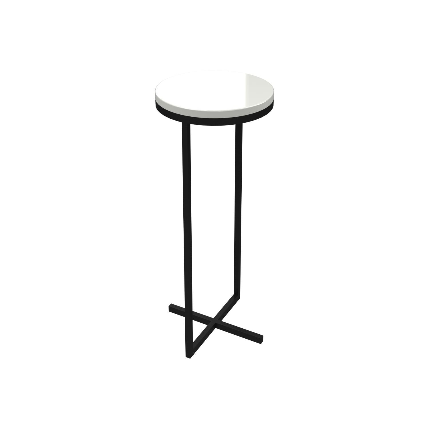 Set X3 Mesa Auxiliar Baru Blanco, Negro*