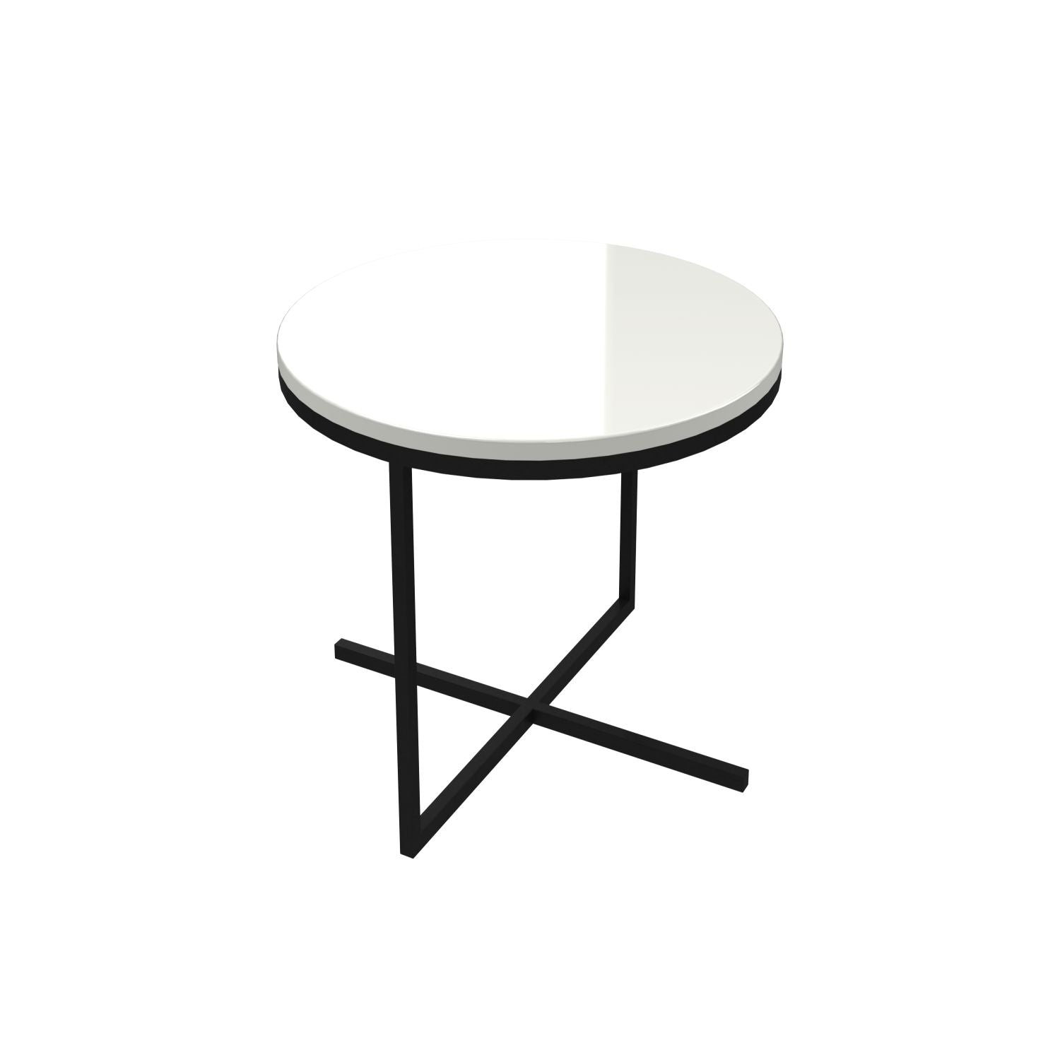 Set X3 Mesa Auxiliar Baru Blanco, Negro*