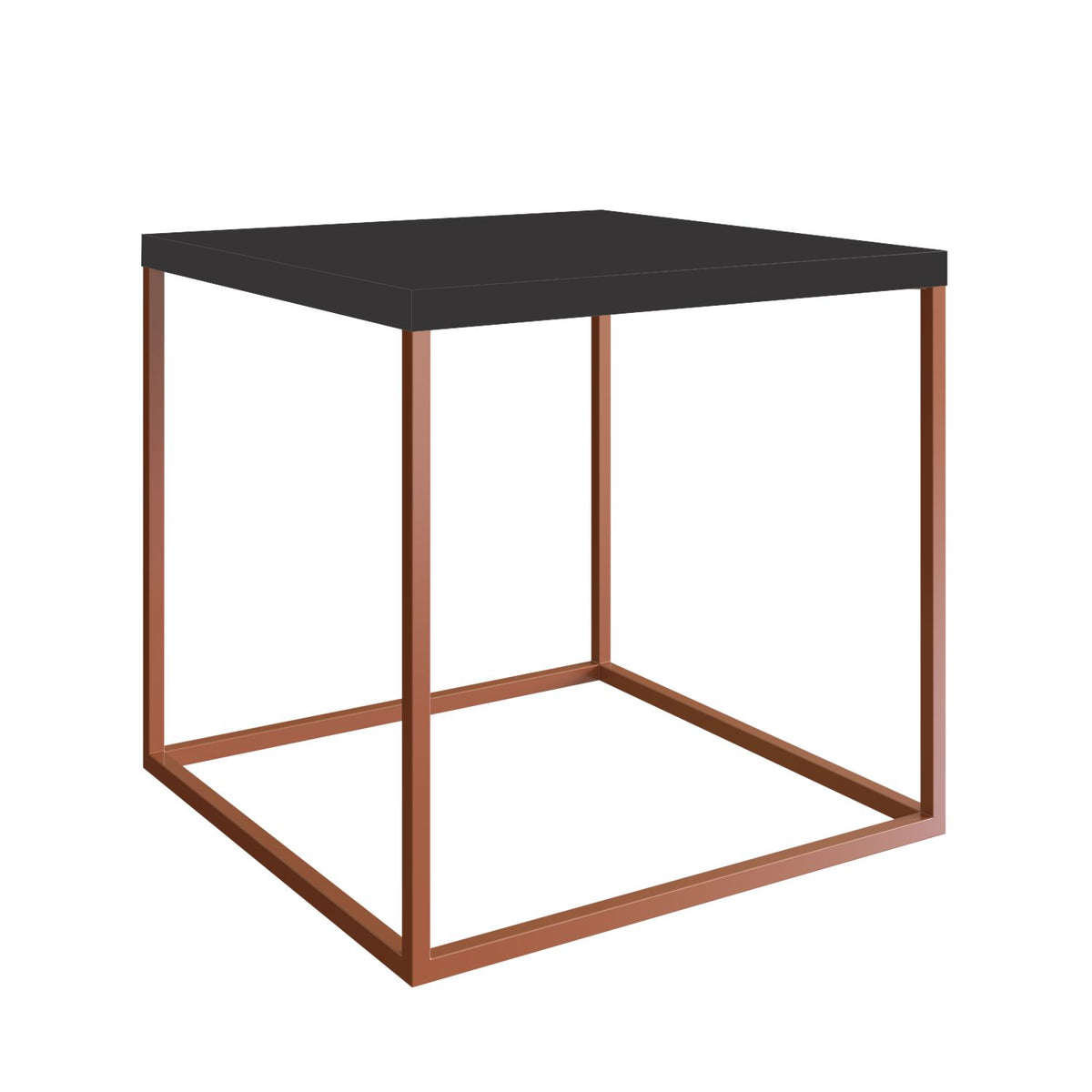 Set X3 Mesa Auxiliar Arizona Negro, Bronce*