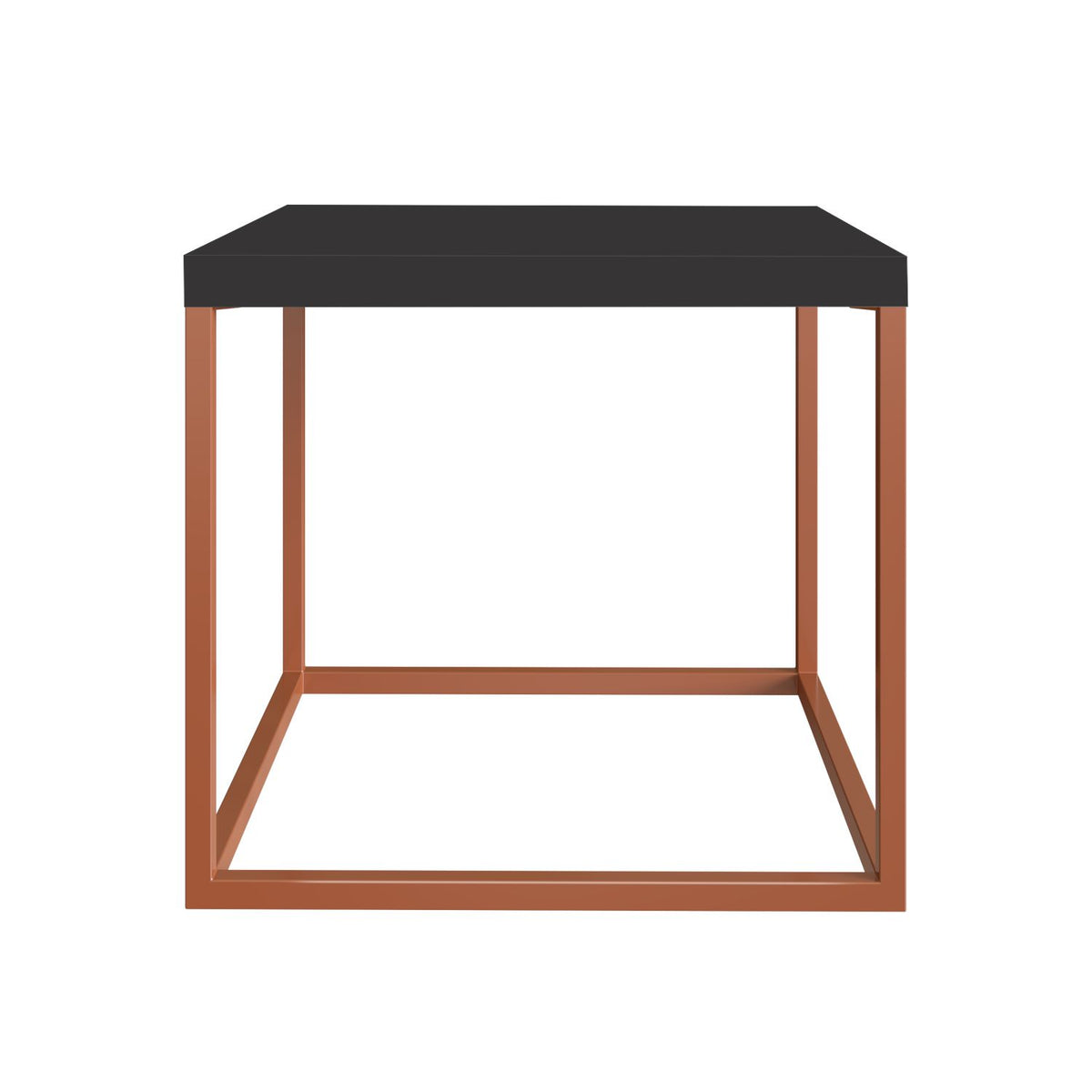 Set X3 Mesa Auxiliar Arizona Negro, Bronce*