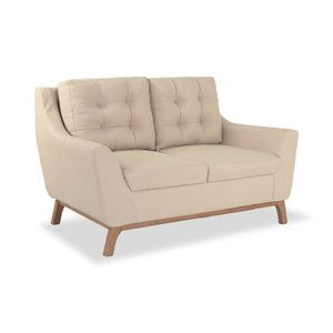 Sofa 2 Puestos Floyd Eurolino Marfil, Natural