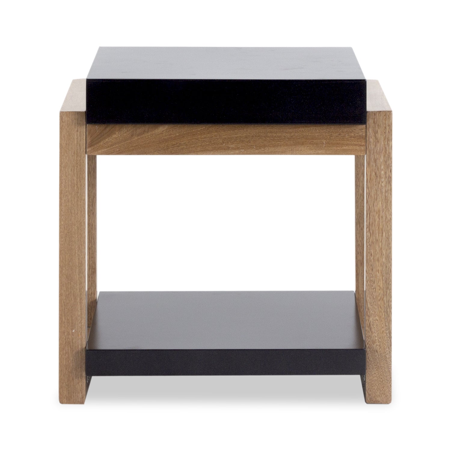 Mesa Auxiliar Trento Negro, Natural