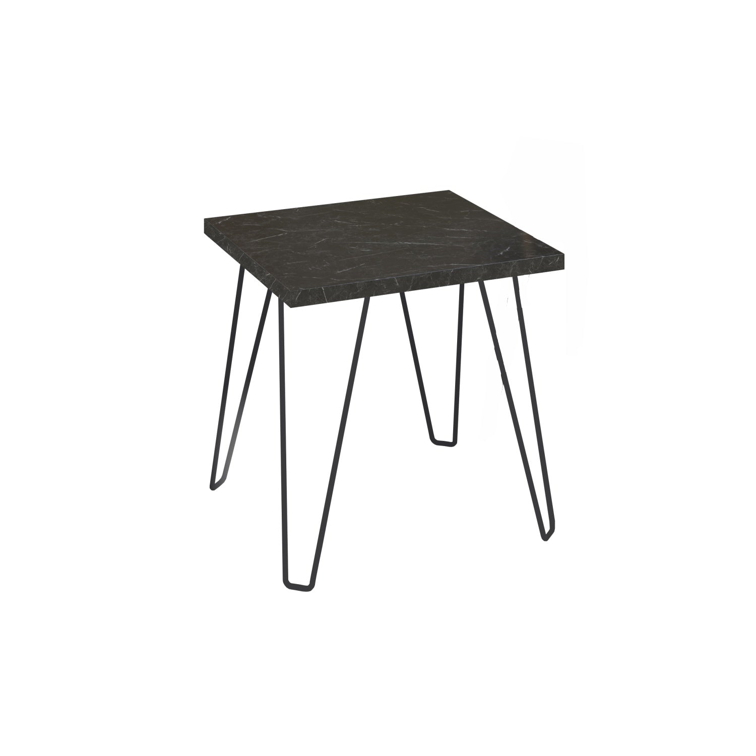 Set X 2 Mesa Auxiliar Bali Negro