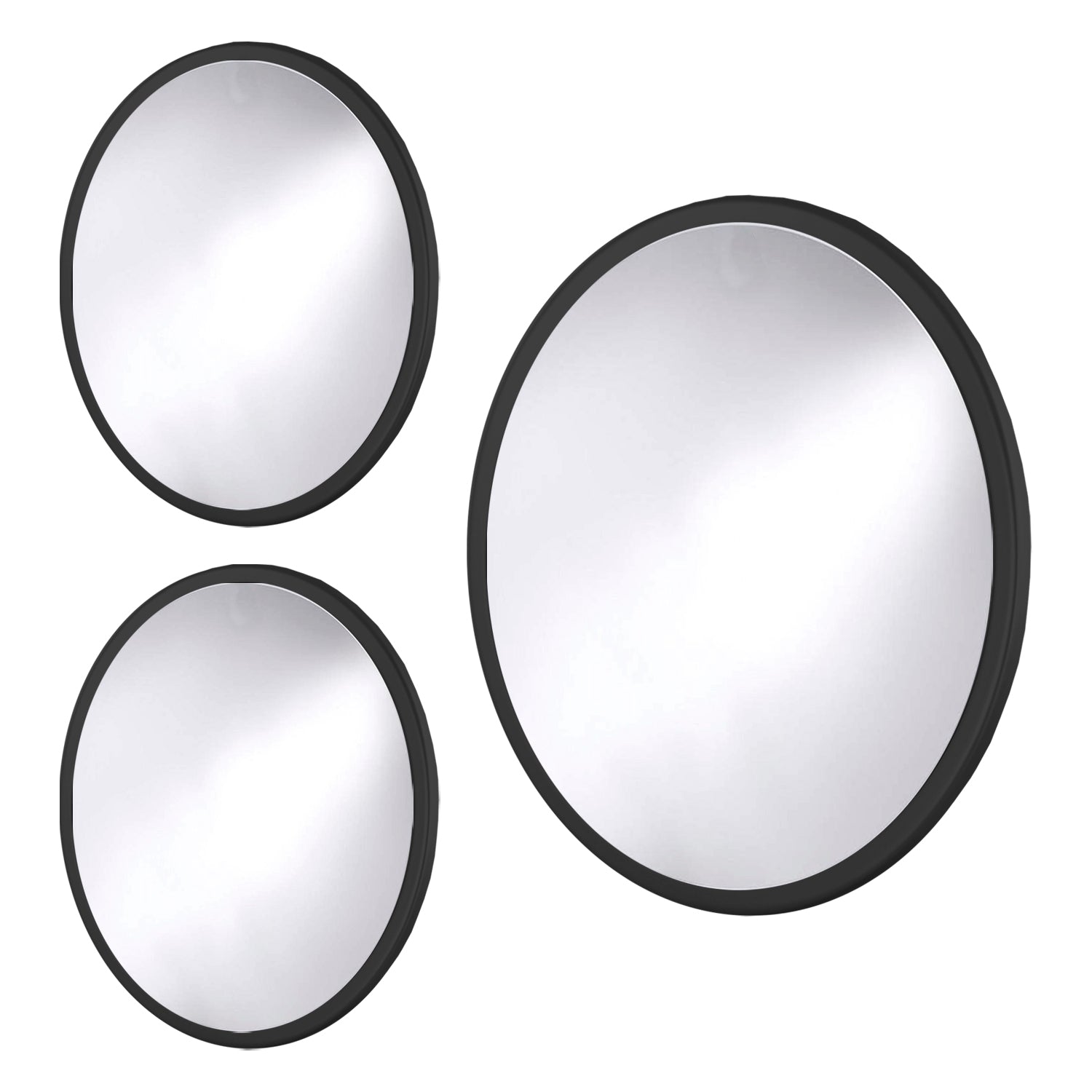 Set X 3 Espejo Rusel Wengue Circular