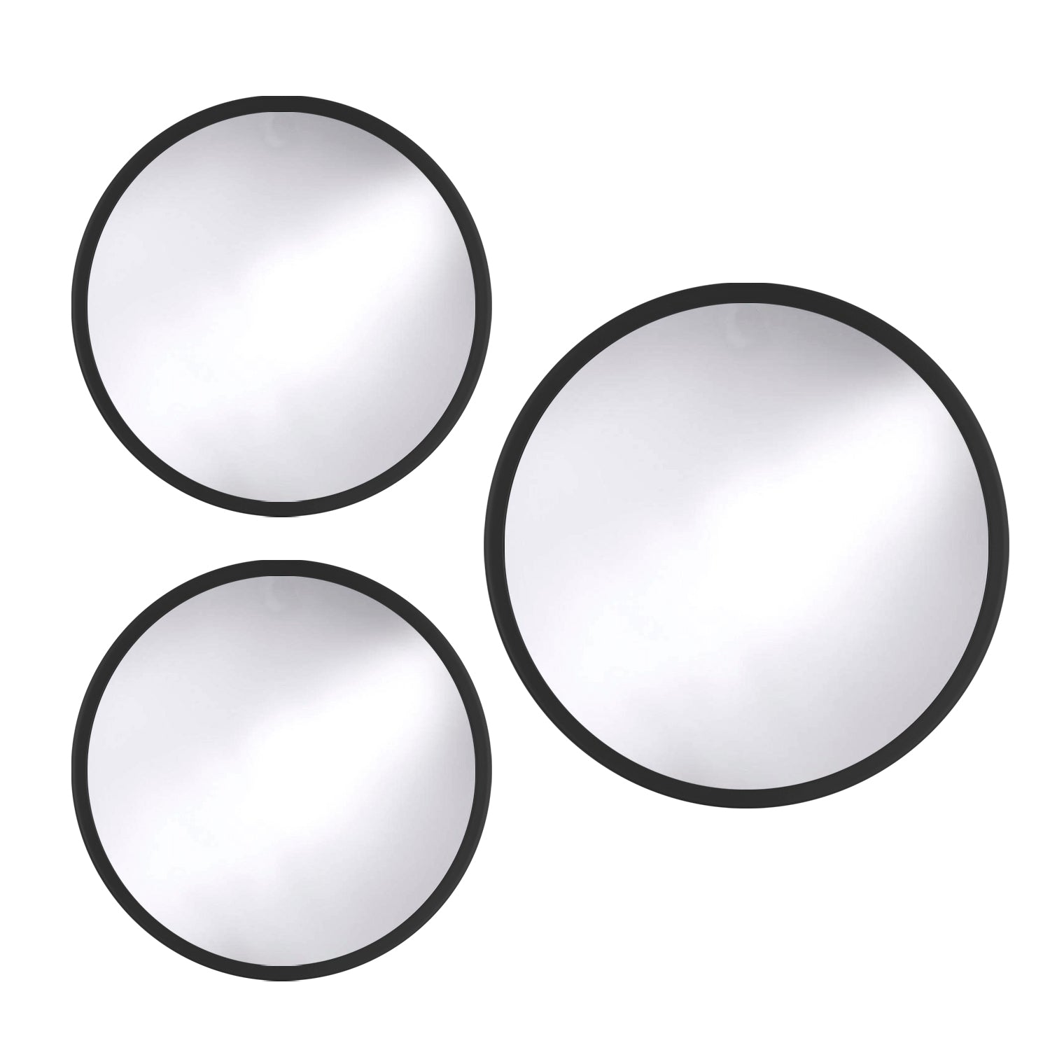 Set X 3 Espejo Rusel Wengue Circular