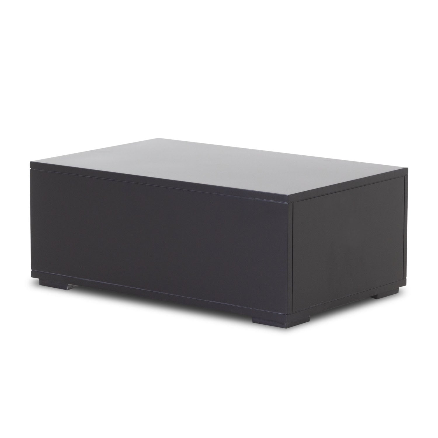 Mesa De Centro Kansas Negro Brillante Basic*