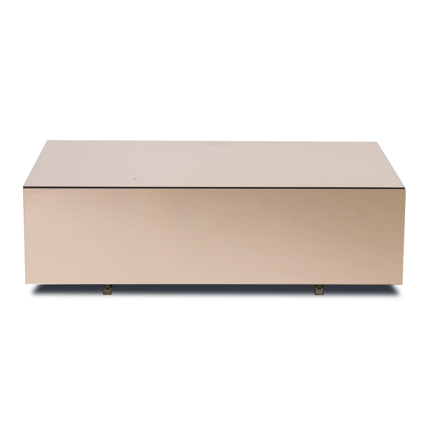 Mesa de Centro Kansas Rosa Espejo Premium