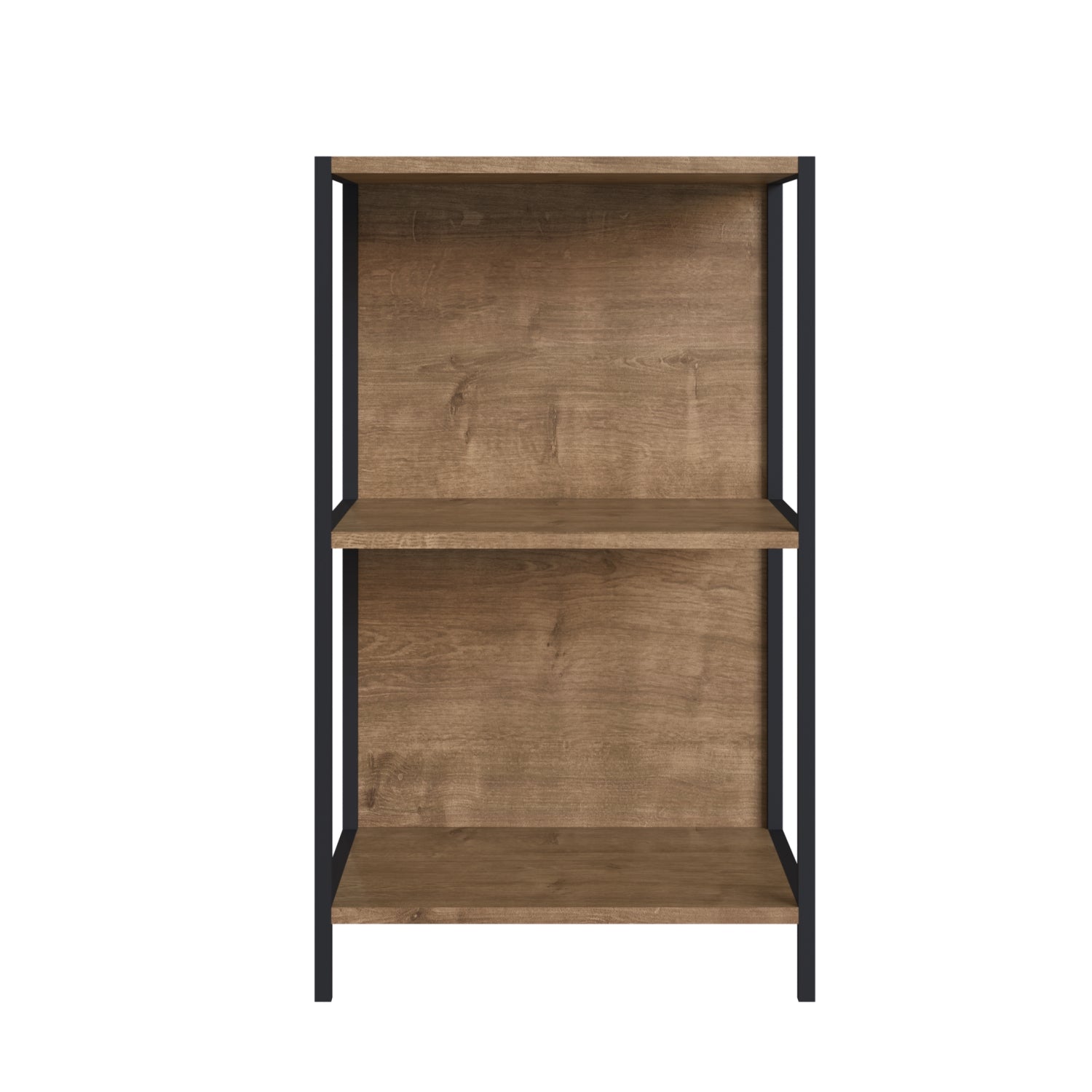 Mesa Decorativa Alamo Natural Oscuro, Negro