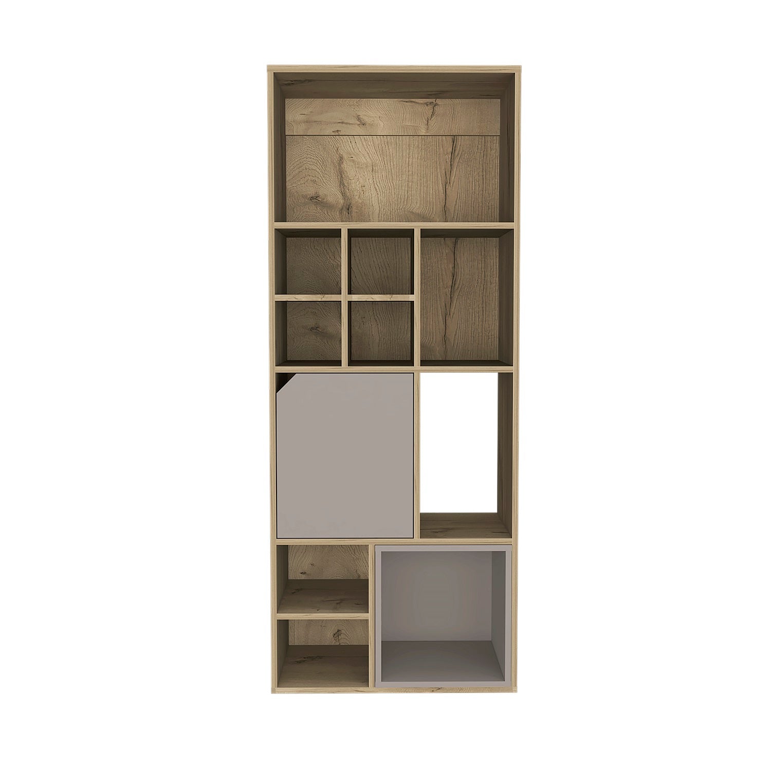 Biblioteca Piero Natural, Taupe 63X159X36