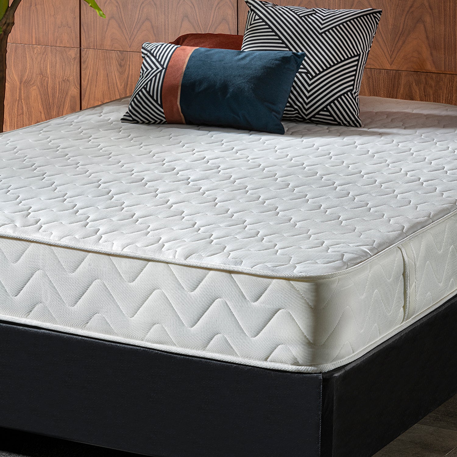 Colchón Semi Doble Valencia Ortopédico Zabra (Garantía 3 años)