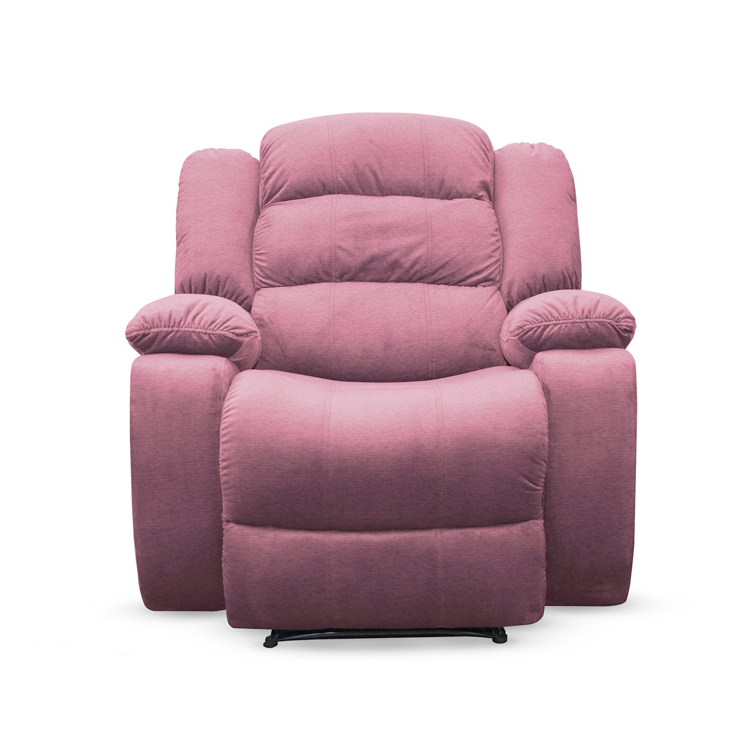Sillón Reclinable Masajeador Nico Velvet Suprema Rosa