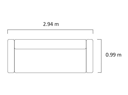 Sofá 2 Puestos Astro Microfibra Kazan Plomo, Natural