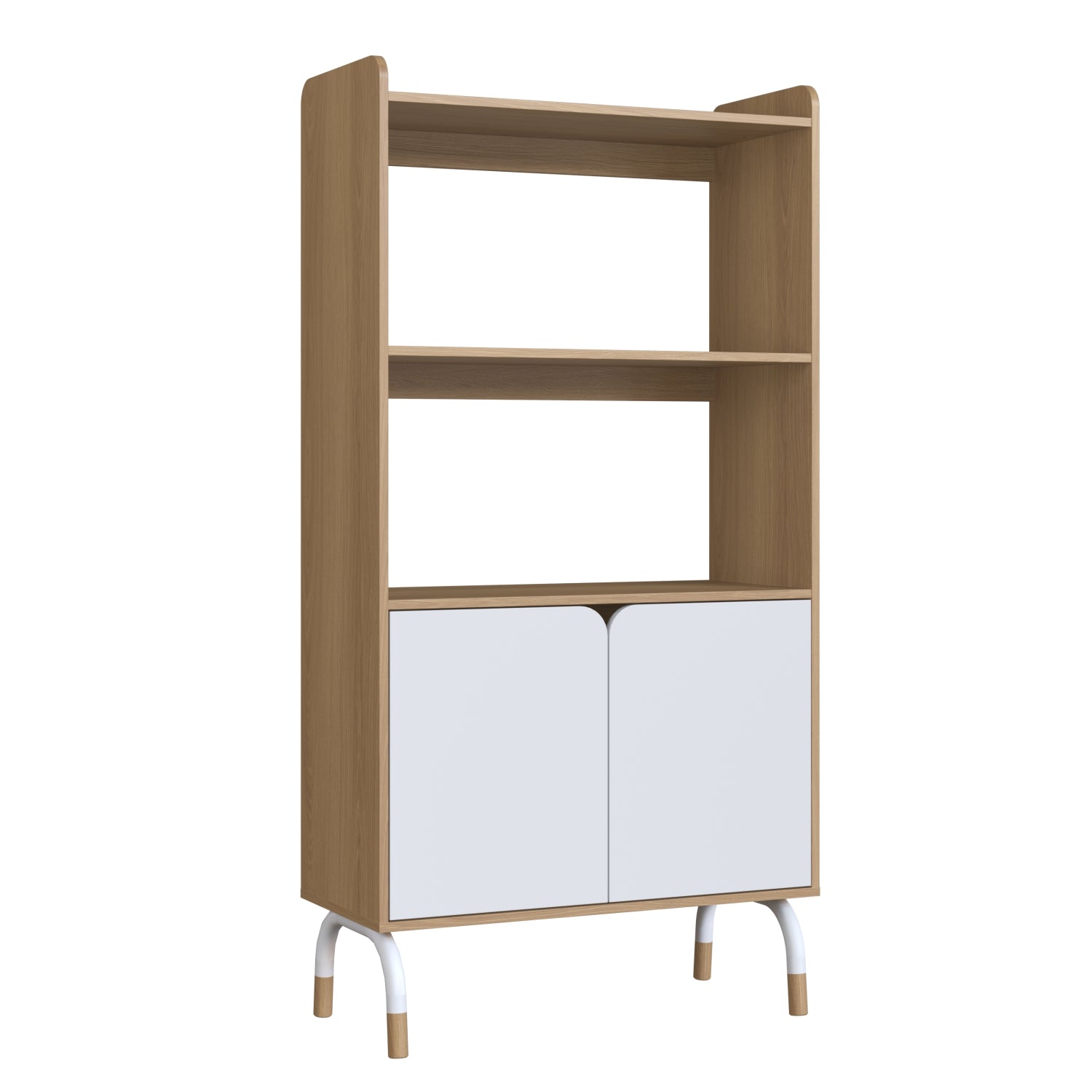 Biblioteca Alta Bilbao 80X157X36 Blanco