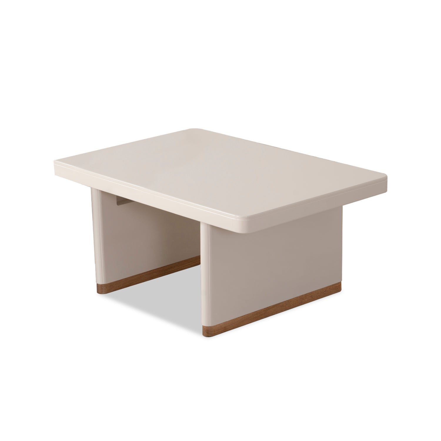 Mesa De Centro Bonn Beige, Natural Rectangular