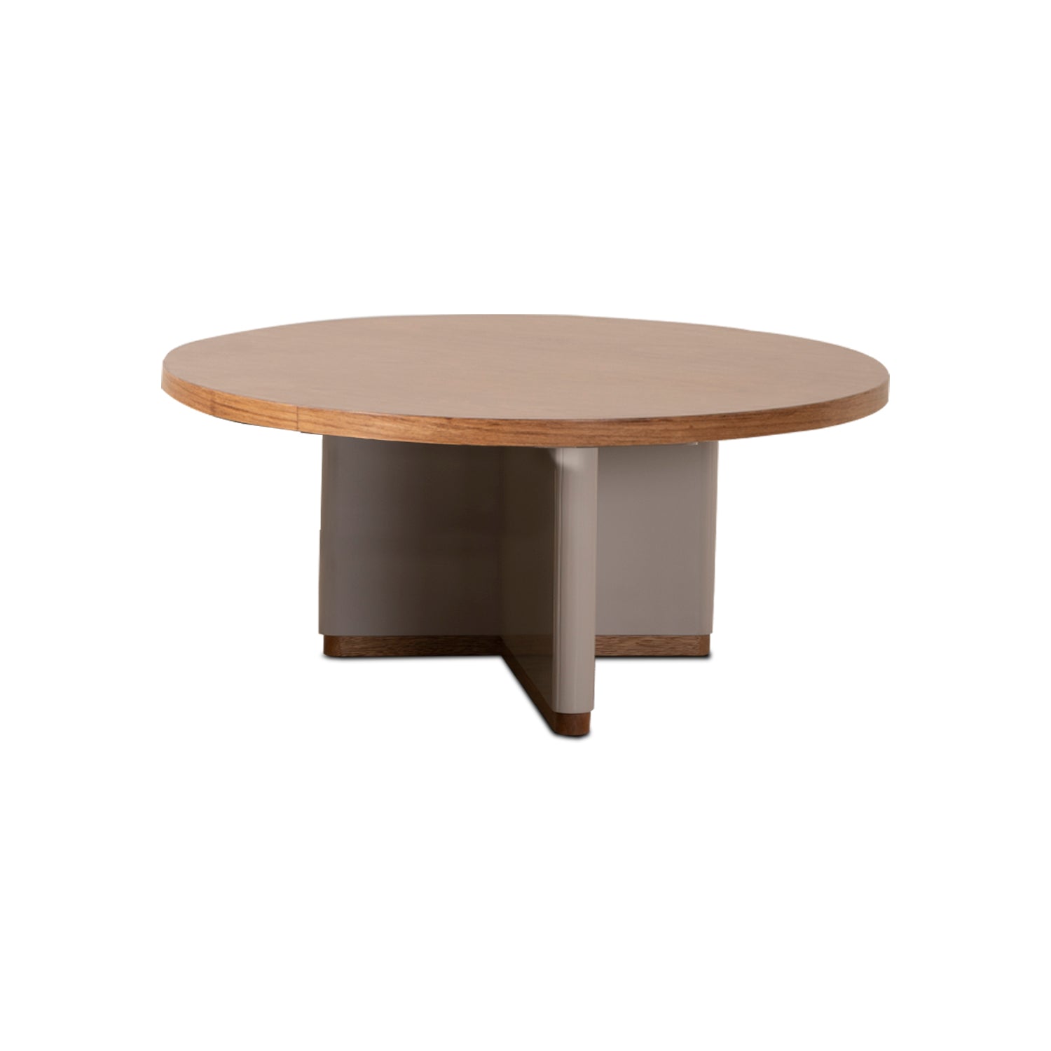 Mesa De Centro Bonn Beige, Natural Circular Premium