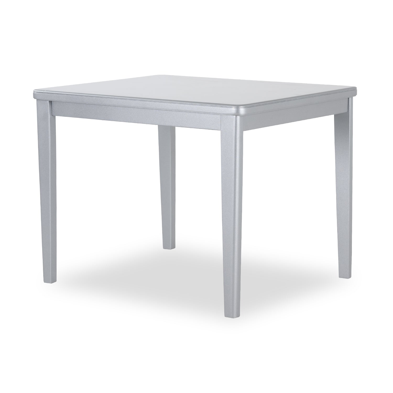 Comedor 4 Puestos Line Eurolino Gaira Plata 4 Sillas