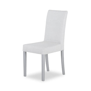 Comedor 4 Puestos Line Eurolino Gaira Plata 4 Sillas