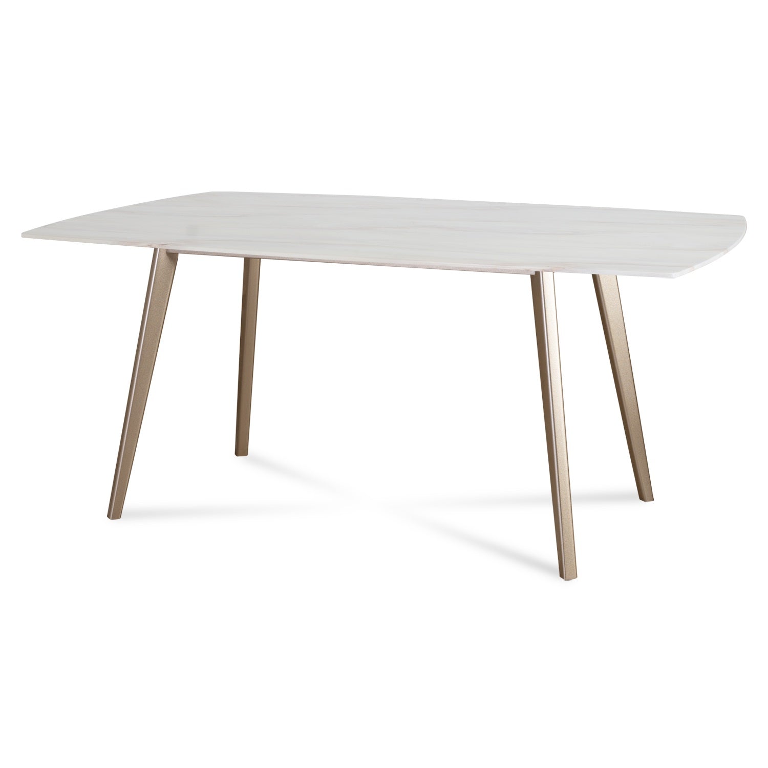 Mesa Comedor 6 Puestos Amber Champaña Bpv