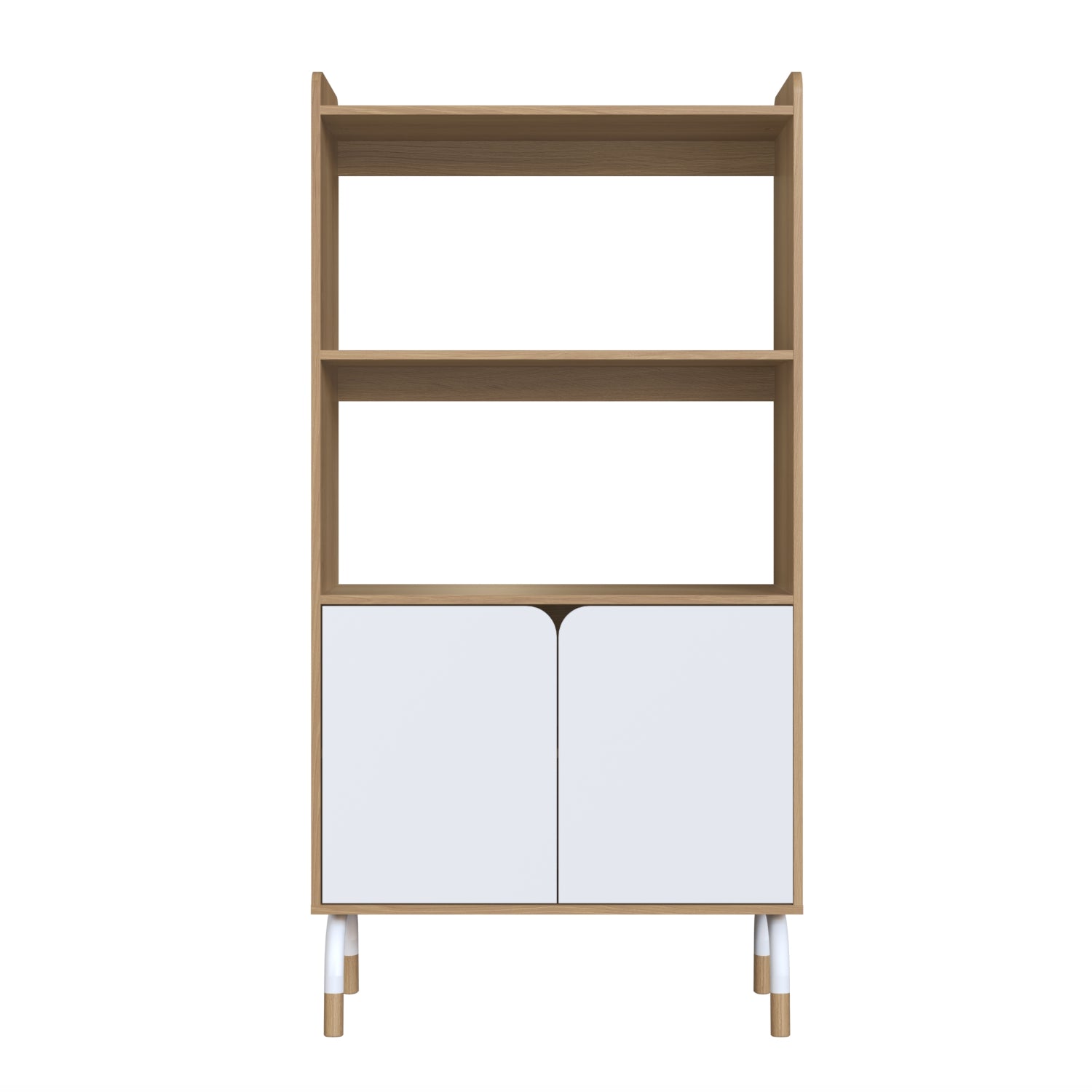Biblioteca Alta Bilbao 80X157X36 Blanco