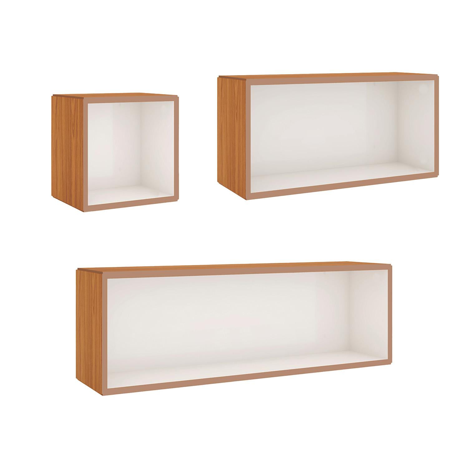 Repisas Niko Natural, Off White Setx3