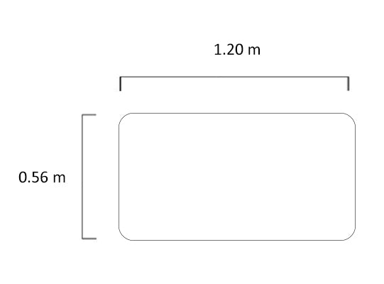 Puff Bonn Lino Klap Plata, Natural