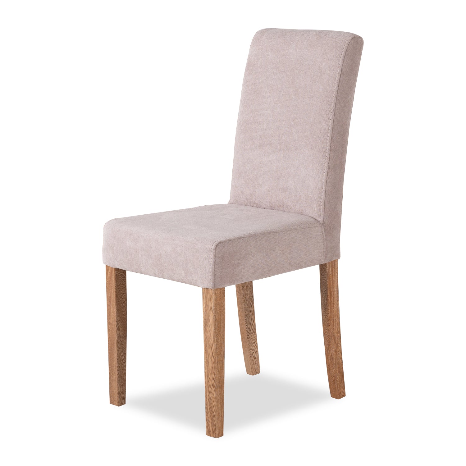 Comedor 6 Puestos Bruce Microfibra Kazan Camel, Natural 6 Sillas