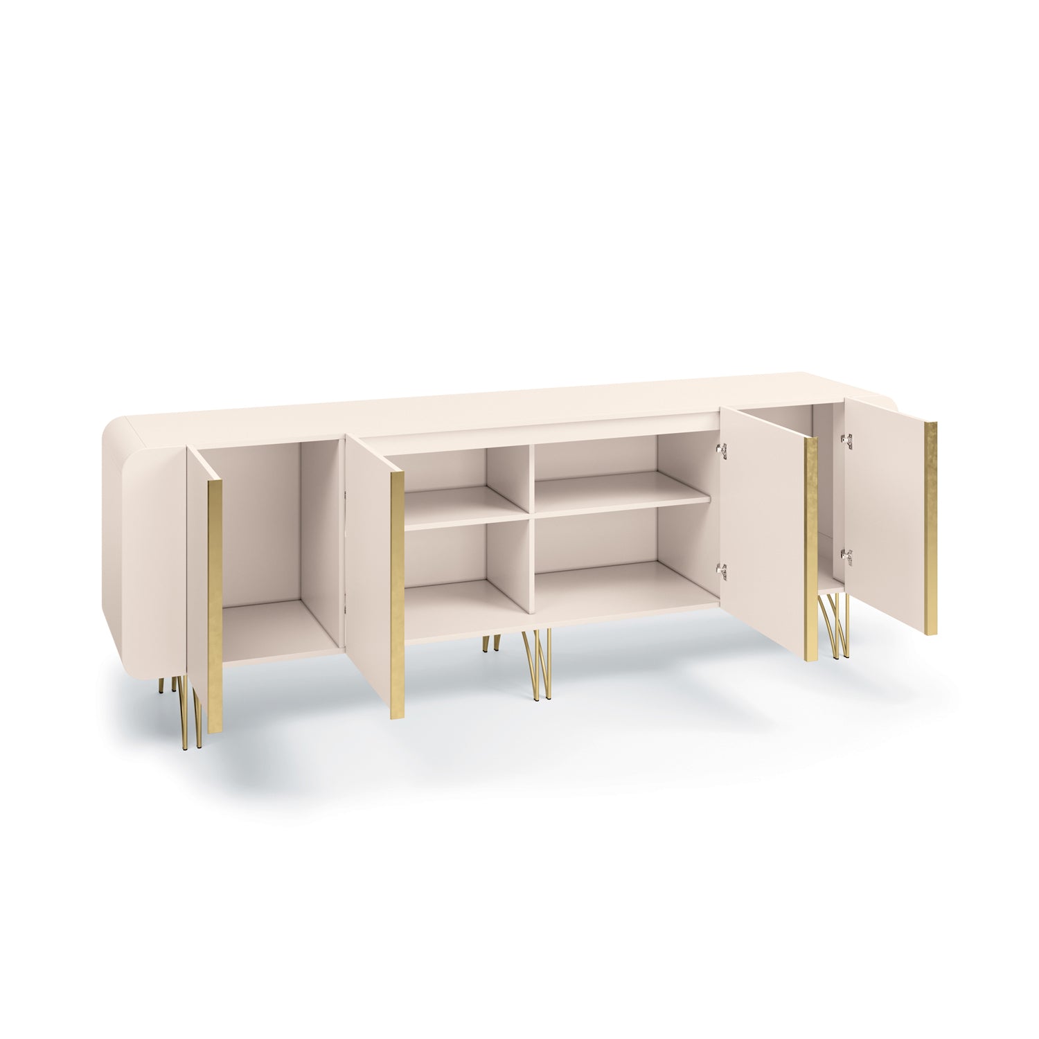 Bifé Lina 220X75X43 Off White