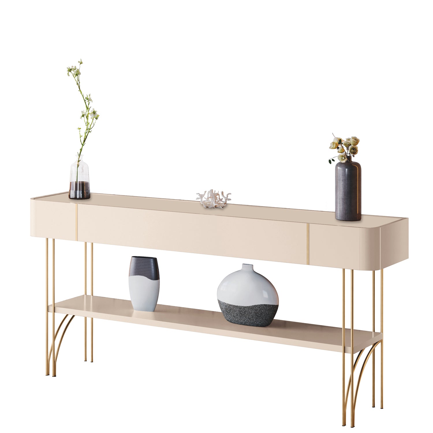 Consola Lina 160X76X36 Off White