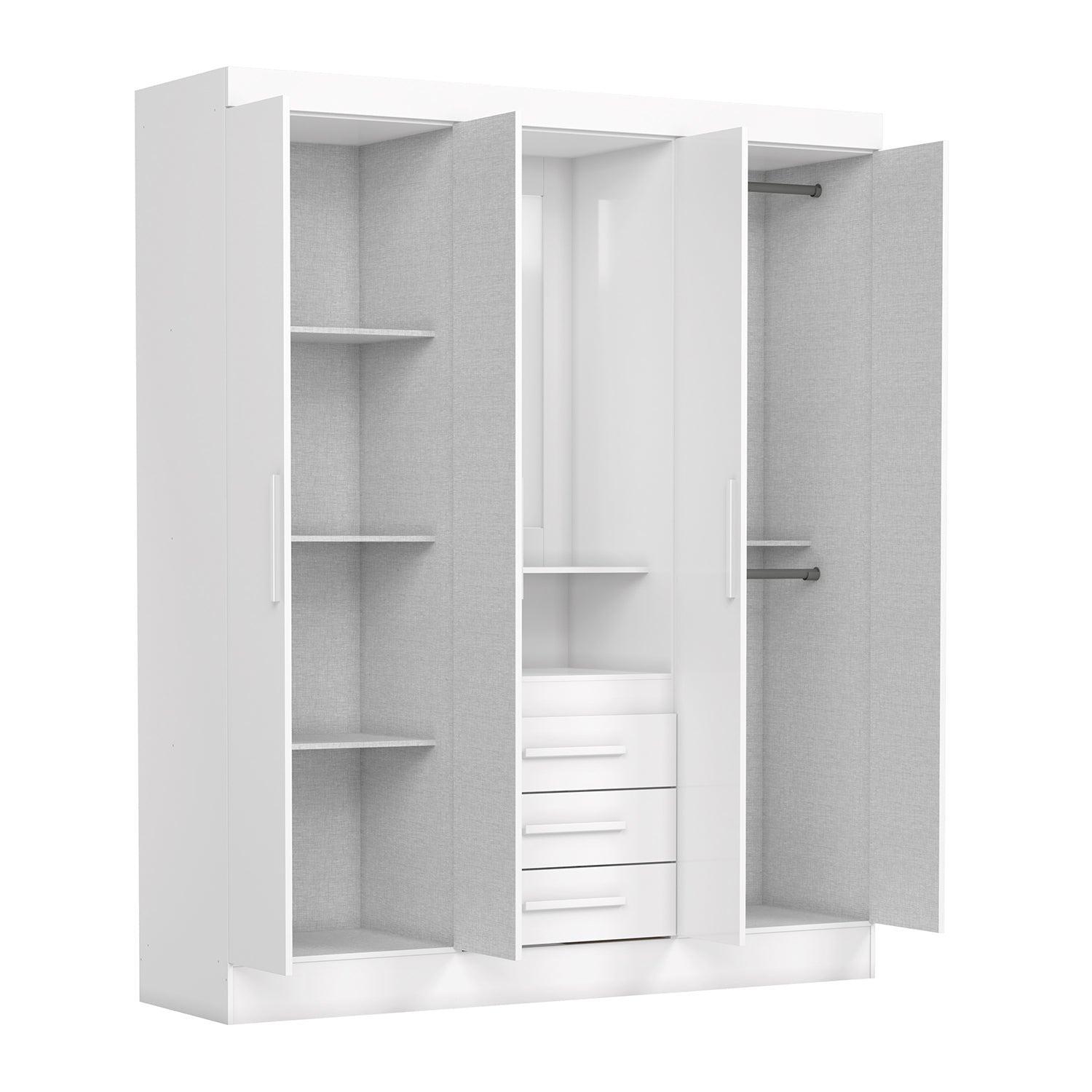 Closet Ellis Blanco 163X195X47