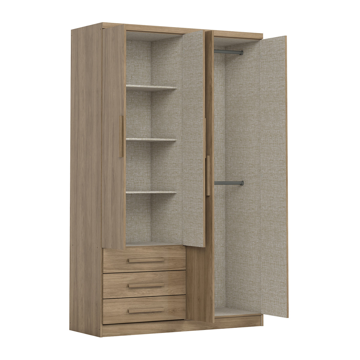 Ropero Moratti 121X195X46 Natural