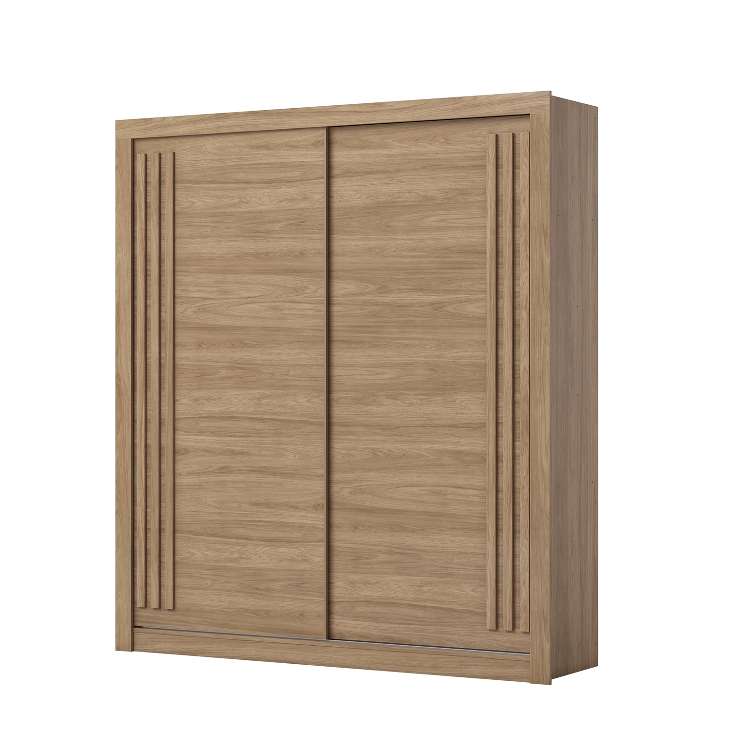 Closet Patric 180X200X52 Flex Natural, Negro