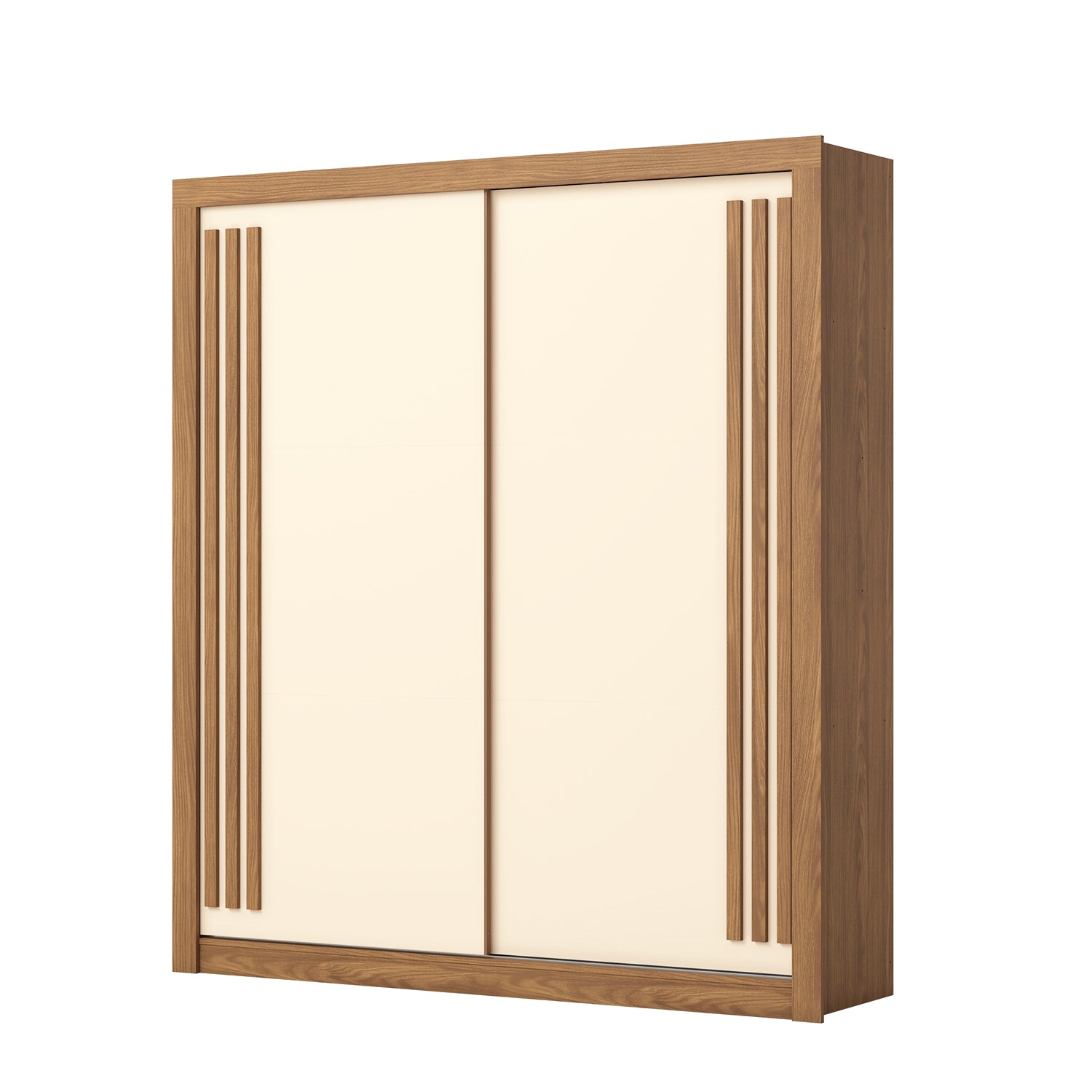 Closet Patric 180X200X52 Flex Off White, Verde