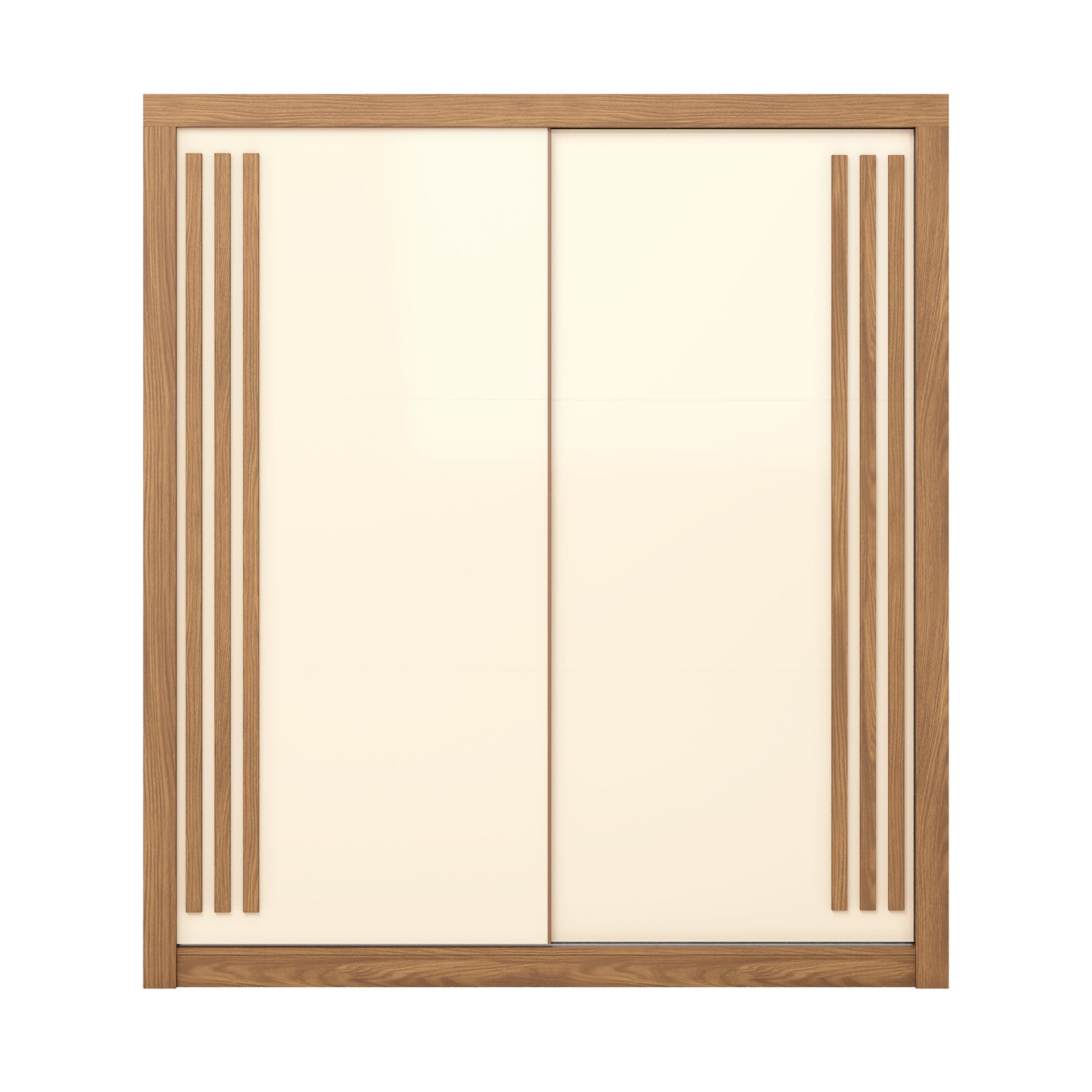 Closet Patric 180X200X52 Flex Off White, Verde