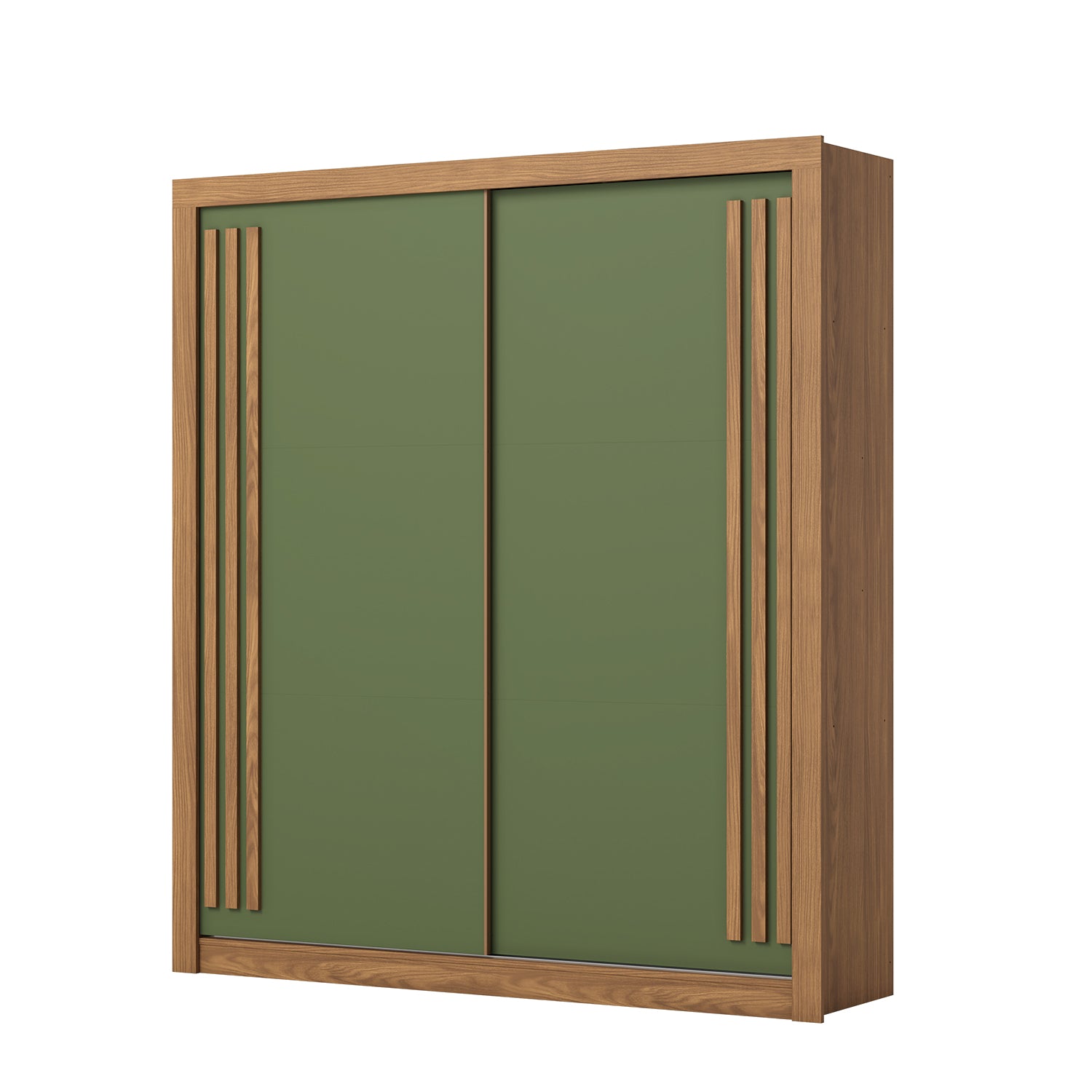 Closet Patric 180X200X52 Flex Off White, Verde