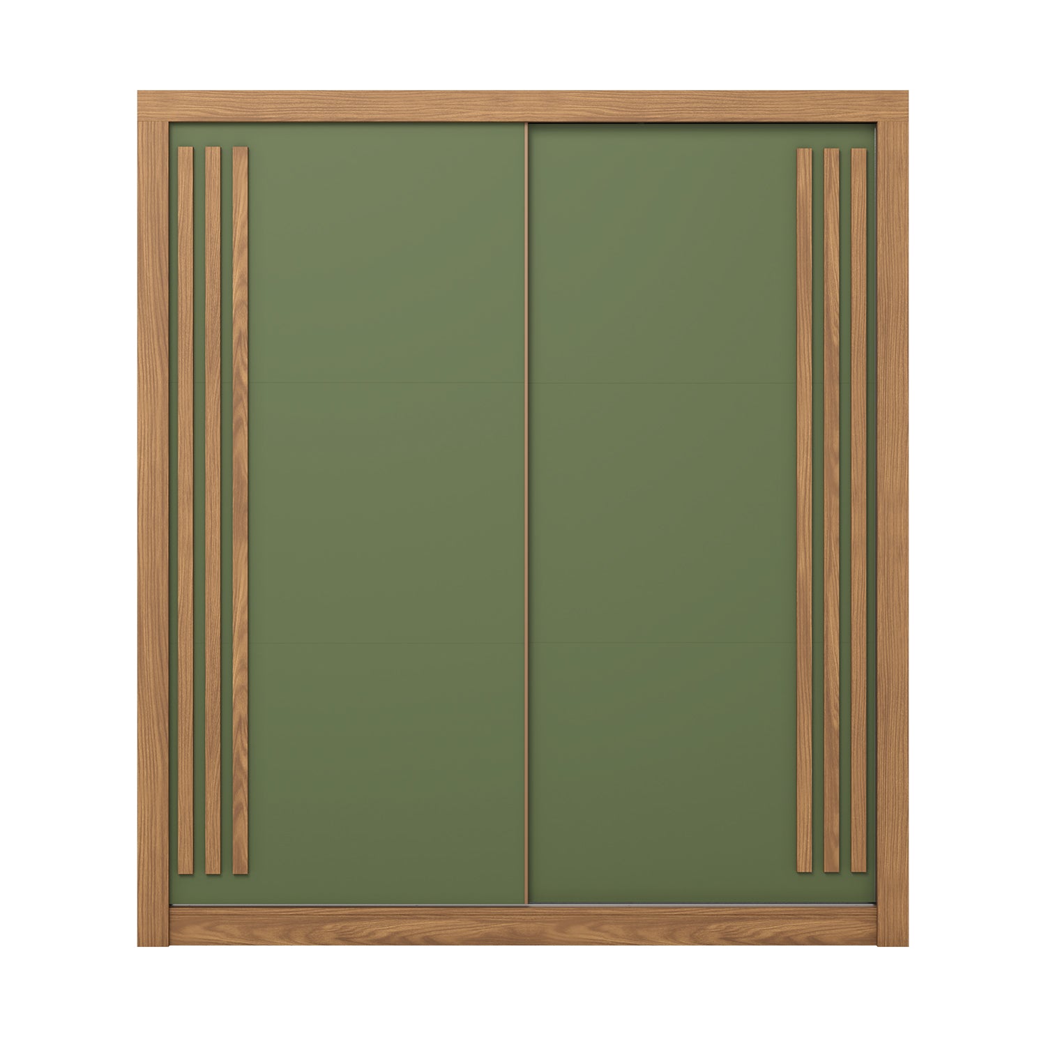Closet Patric 180X200X52 Flex Off White, Verde